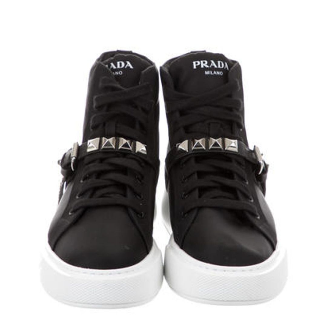 PRADA HIGHTOP PLATFORM SNEAKERS