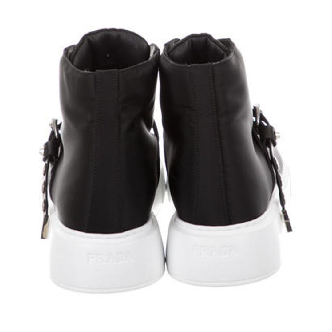 PRADA HIGHTOP PLATFORM SNEAKERS