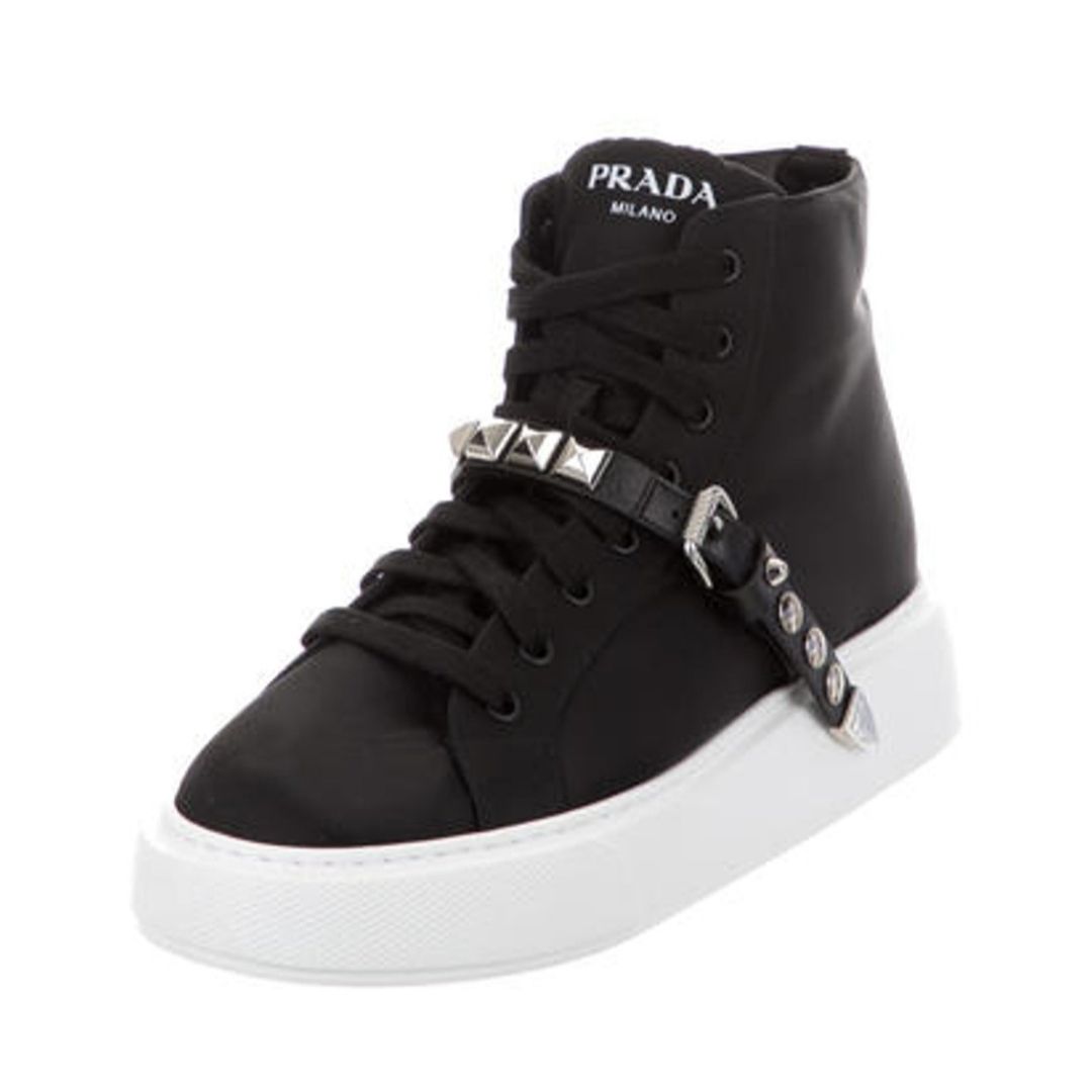 PRADA HIGHTOP PLATFORM SNEAKERS